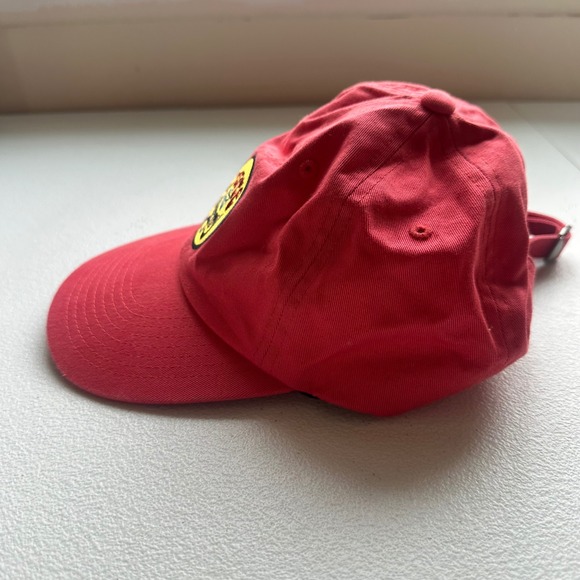 The Hundreds Red Create and Destroy Baseball Cap One Size Fits All Cotton - Picture 2 of 6